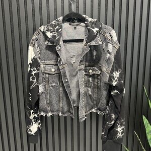 Tie Dye Denim Jacket